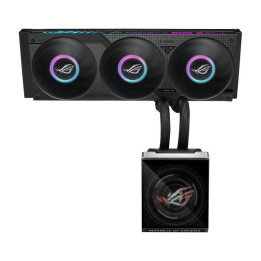 ASUS ROG Strix SLC IV 360 ARGB LCD Processeur Kit de refroidissement du liquide 12 cm Noir 1 pièce(s) 