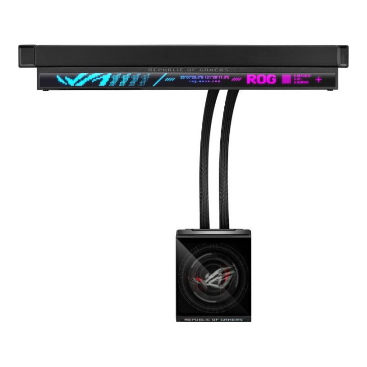 ASUS ROG Strix SLC IV 360 ARGB LCD Processeur Kit de refroidissement du liquide 12 cm Noir 1 pièce(s) 