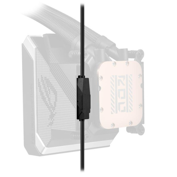 ASUS ROG Strix SLC IV 360 ARGB LCD Processeur Kit de refroidissement du liquide 12 cm Noir 1 pièce(s) 