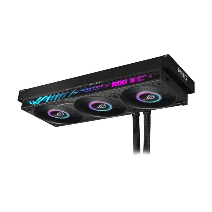 ASUS ROG Strix SLC IV 360 ARGB LCD Processeur Kit de refroidissement du liquide 12 cm Noir 1 pièce(s) 