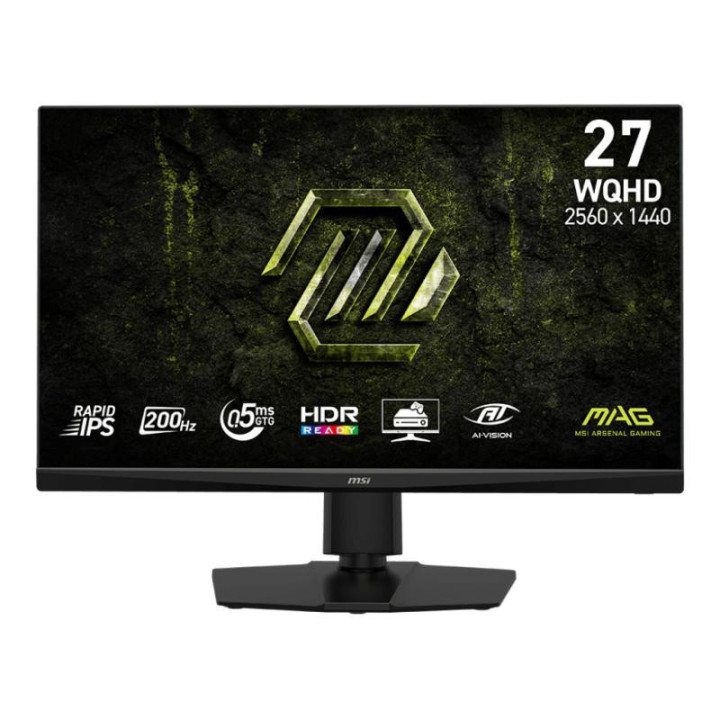 MSI MAG 272QPF E20 écran plat de PC 68,6 cm (27") 2560 x 1440 pixels Wide Quad HD LED Noir 