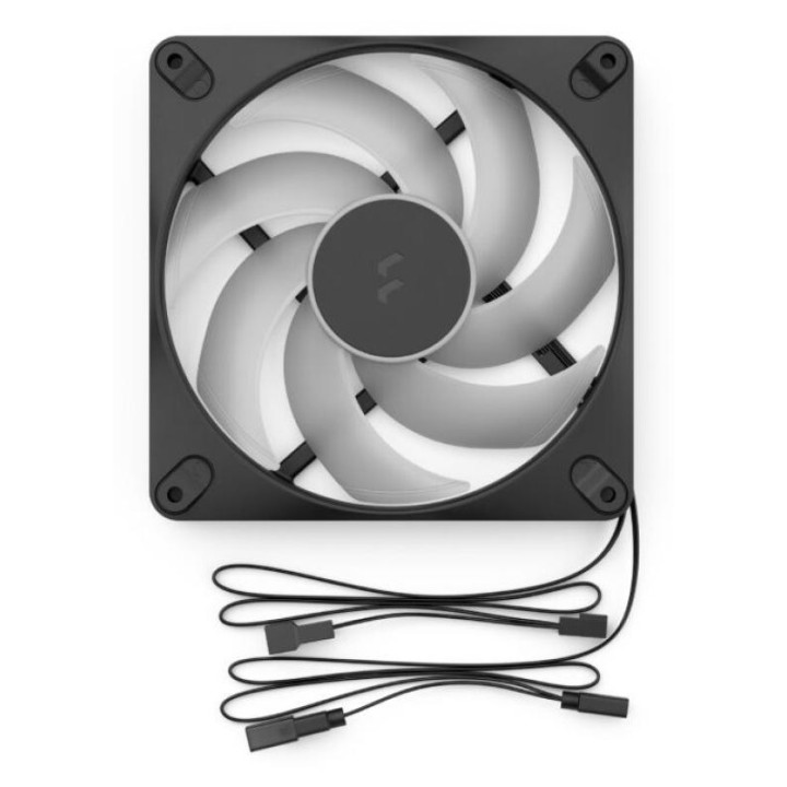 Fractal Design Dynamic 3 ? 14 Boitier PC Ventilateur 14 cm Noir 1 pièce(s) 