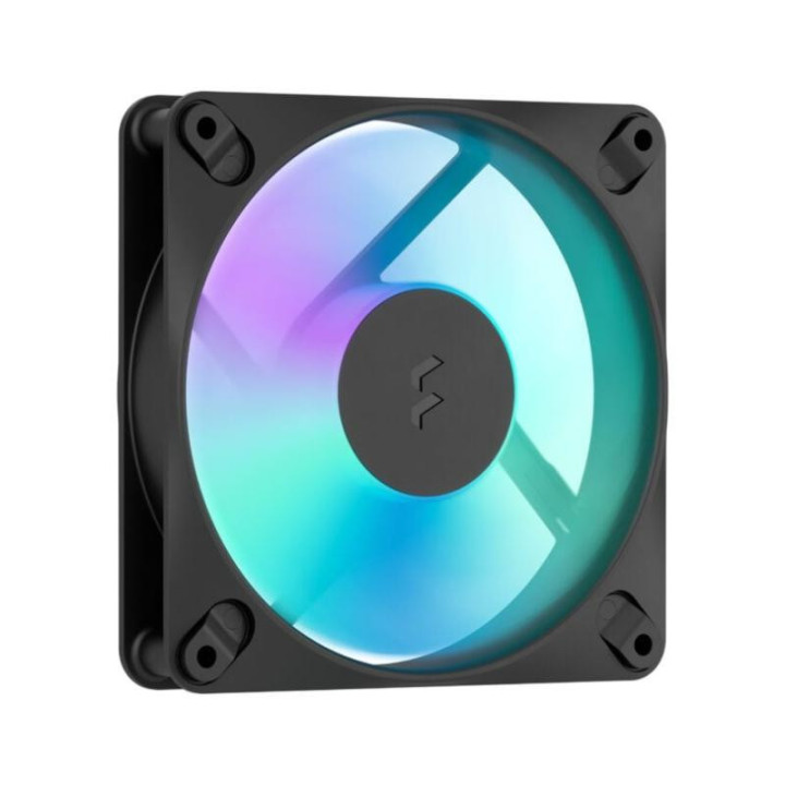 Fractal Design Dynamic 3 ? 12 3-Pack Black RGB Boitier PC Ventilateur 12 cm Noir 1 pièce(s) 