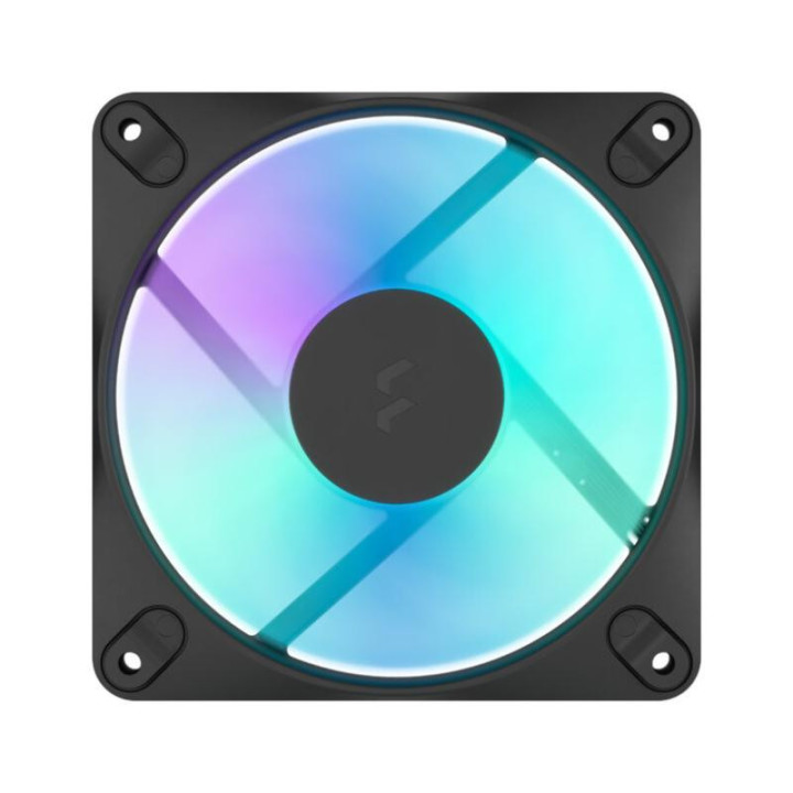 Fractal Design Dynamic 3 ? 12 3-Pack Black RGB Boitier PC Ventilateur 12 cm Noir 1 pièce(s) 