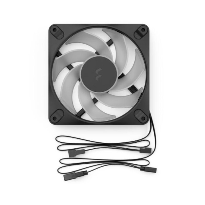 Fractal Design Dynamic 3 ? 12 Reverse Boitier PC Ventilateur 12 cm Noir 1 pièce(s) 