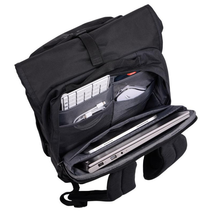 Case Logic VARIBP117 Black sac à dos Sac à dos normal Noir Polyester recyclé 