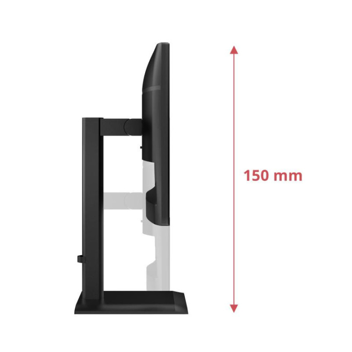 AOC E4 24E4CV écran plat de PC 60,5 cm (23.8") 1920 x 1080 pixels Full HD LED Noir 