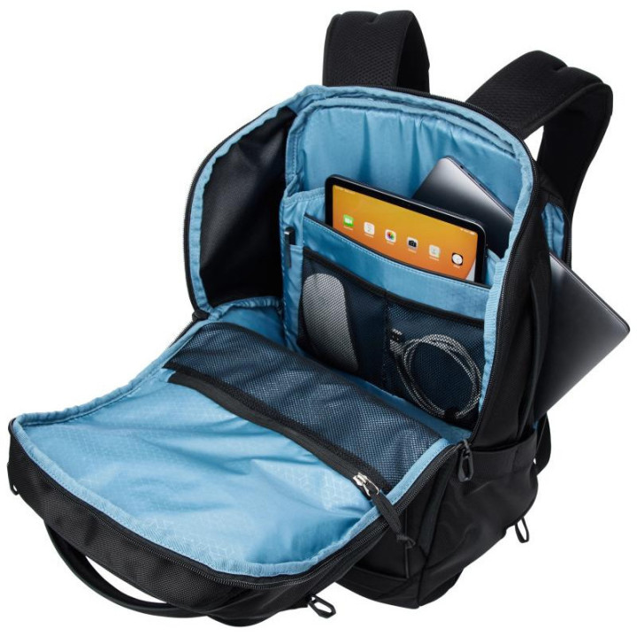 Thule Accent TACBP2216 sac à dos Sac à dos de voyage Noir Polyester recyclé 