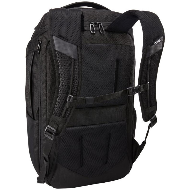 Thule Accent TACBP2216 sac à dos Sac à dos de voyage Noir Polyester recyclé 