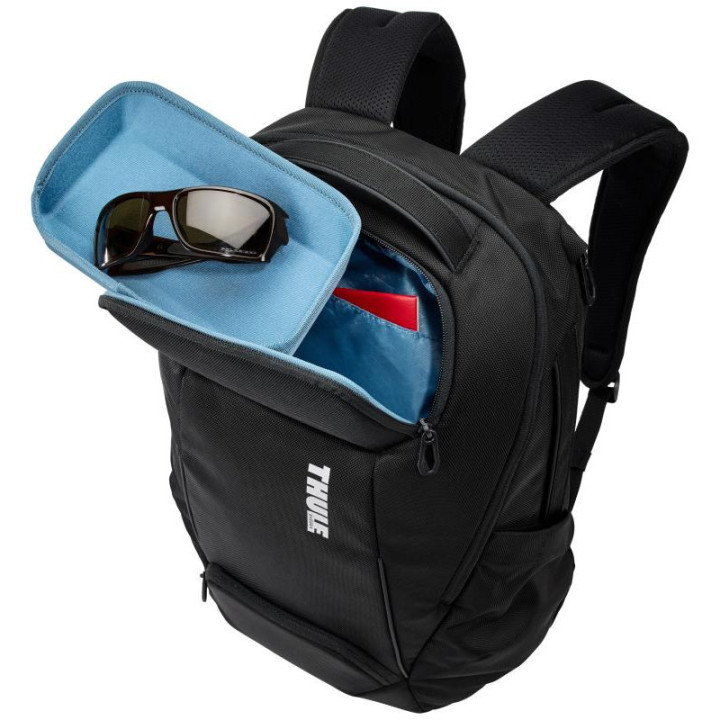 Thule Accent TACBP2216 sac à dos Sac à dos de voyage Noir Polyester recyclé 