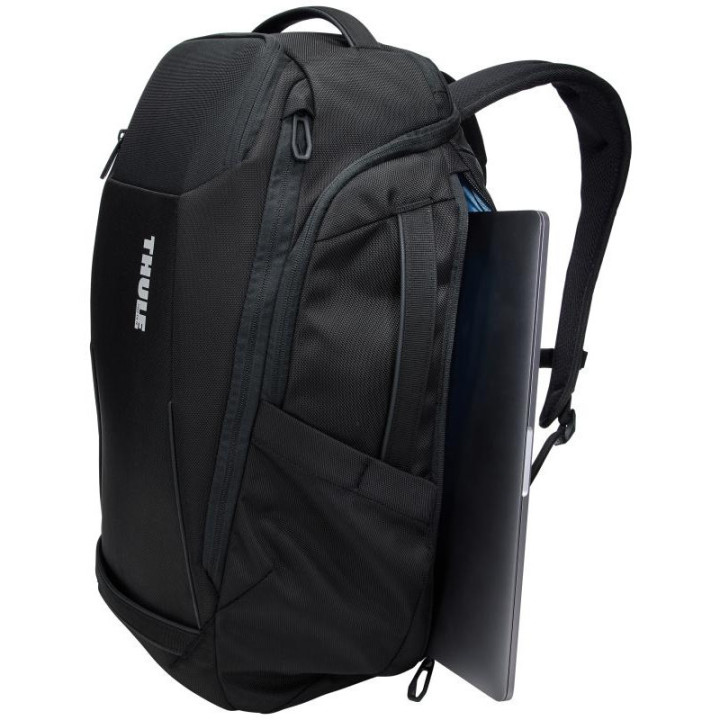Thule Accent TACBP2216 sac à dos Sac à dos de voyage Noir Polyester recyclé 