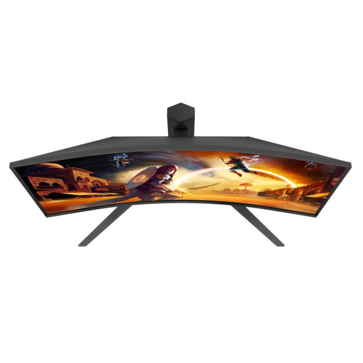 AOC G4 C32G4Z écran plat de PC 80 cm (31.5") 1920 x 1080 pixels Full HD LCD Noir, Rouge 