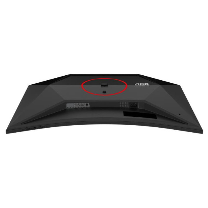 AOC G4 C32G4Z écran plat de PC 80 cm (31.5") 1920 x 1080 pixels Full HD LCD Noir, Rouge 