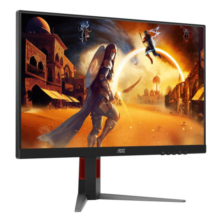 AOC G4 Q27G4ZD écran plat de PC 67,3 cm (26.5") 2560 x 1440 pixels Quad HD QD-OLED Noir, Rouge 