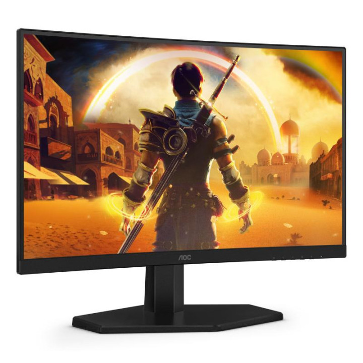 AOC G4 23.6" VA FHD 180Hz écran plat de PC 59,9 cm (23.6") 1920 x 1080 pixels Full HD LCD Noir, Rouge 