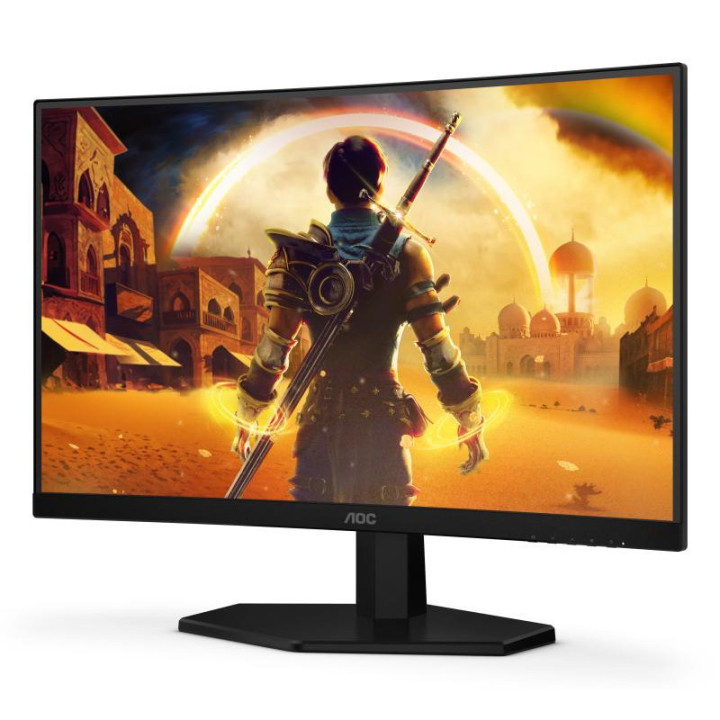 AOC G4 23.6" VA FHD 180Hz écran plat de PC 59,9 cm (23.6") 1920 x 1080 pixels Full HD LCD Noir, Rouge 