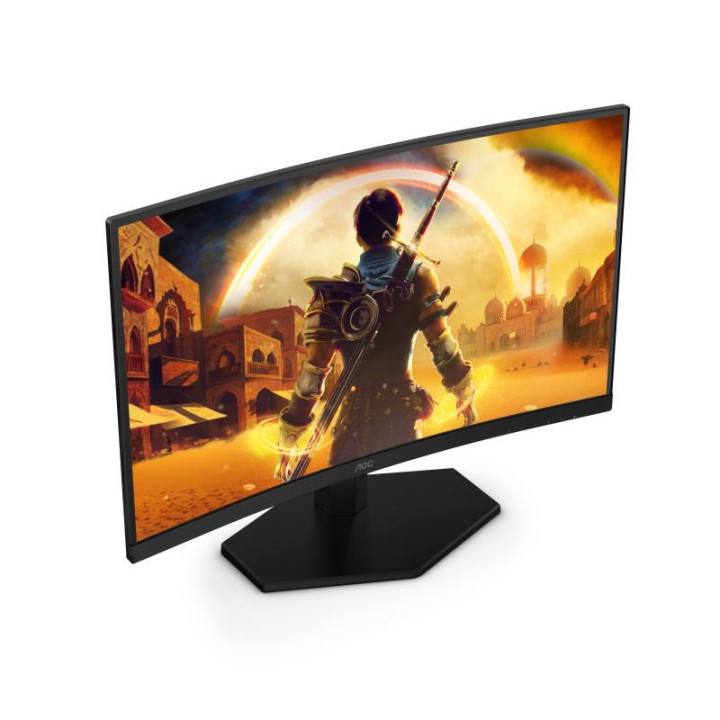 AOC G4 23.6" VA FHD 180Hz écran plat de PC 59,9 cm (23.6") 1920 x 1080 pixels Full HD LCD Noir, Rouge 