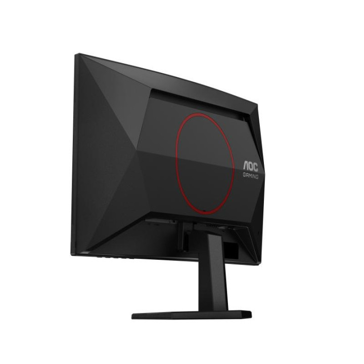AOC G4 23.6" VA FHD 180Hz écran plat de PC 59,9 cm (23.6") 1920 x 1080 pixels Full HD LCD Noir, Rouge 