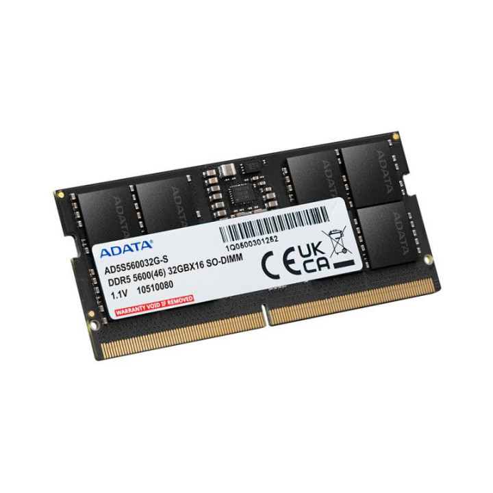 ADATA Premier module de mémoire 16 Go 1 x 16 Go DDR5 262-pin SO-DIMM ECC 
