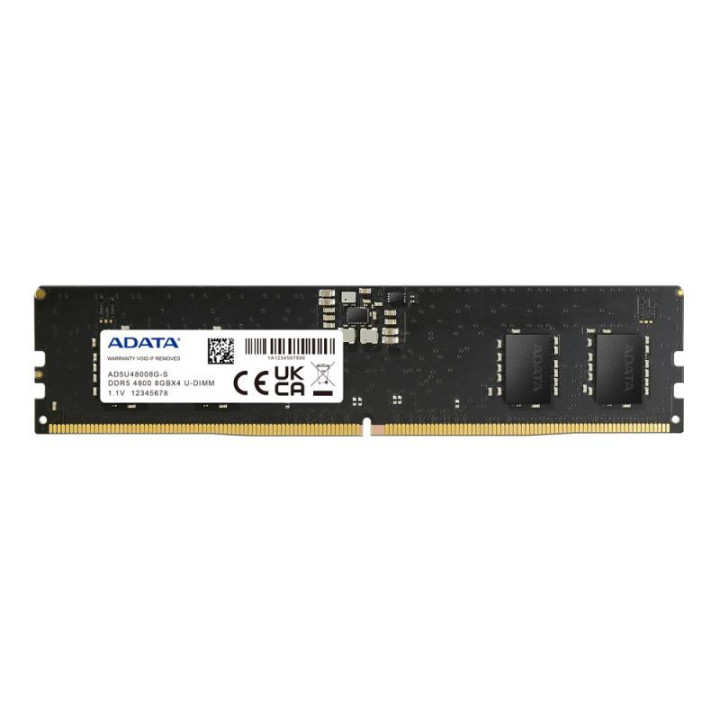ADATA STANDARD 8GB D5 DRAM U-DIMM 4800 CL40 