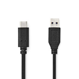 CABLE USB 3.2 GEN 2 A-Male  C-Male 1m 