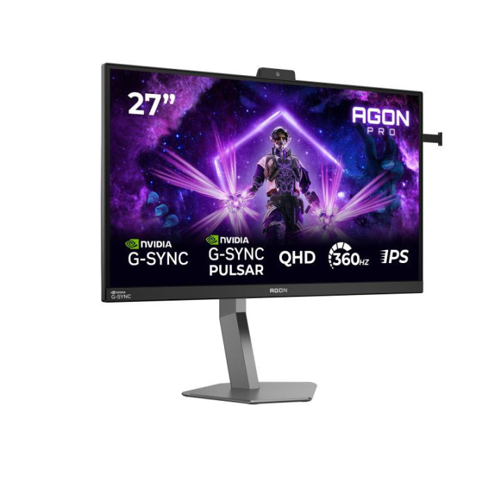 AOC AGON PRO AG276QSG2 écran plat de PC 68,6 cm (27") 2560 x 1440 pixels Quad HD Noir, Gris 