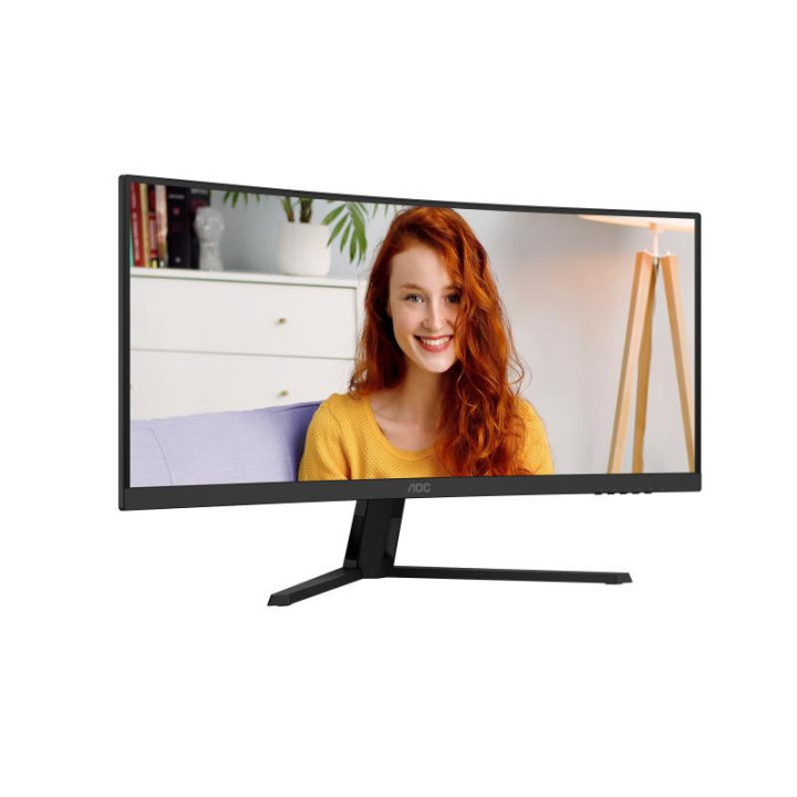 AOC B3 CU34B3E écran plat de PC 86,4 cm (34") 3440 x 1440 pixels Wide Quad HD LED Noir 
