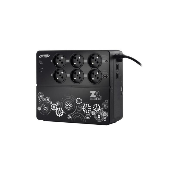 INFOSEC Z3 ZENBOX EX 500 - OFF Line- 500 VA 