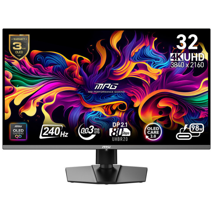 MSI MPG 322URX QD-OLED abîmé 
