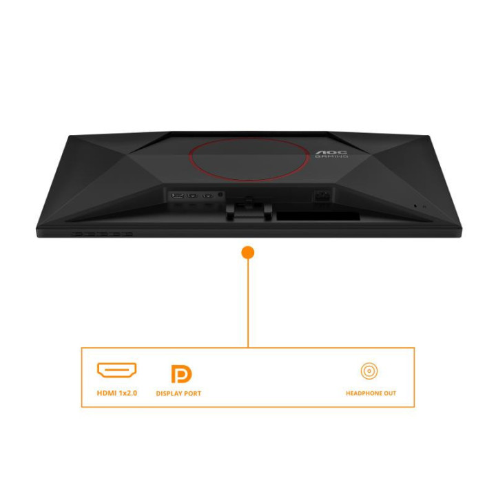 AOC G4 Q27G42ZE écran plat de PC 68,6 cm (27") 2560 x 1440 pixels Quad HD LCD Noir, Rouge 