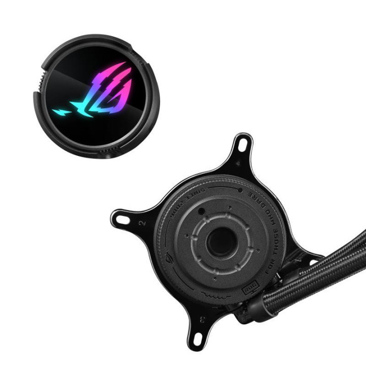 ASUS ROG Strix LC III 360 ARGB Processeur Refroidisseur de liquide tout-en-un 12 cm Noir 