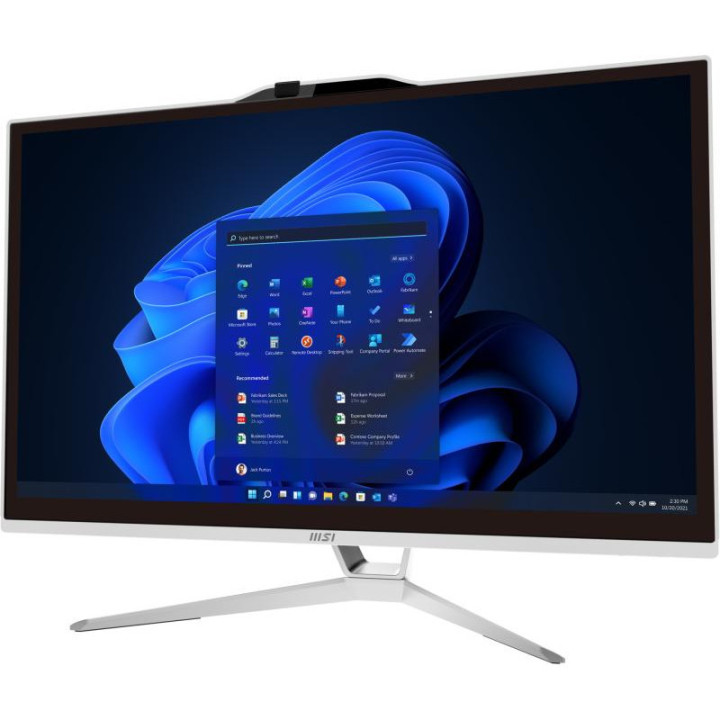MSI Pro AP222T 13M-046EU Intel® Core? i3 i3-13100 54,6 cm (21.5") 1920 x 1080 pixels Écran tactile PC All-in-One 8 Go DDR4-SDRAM