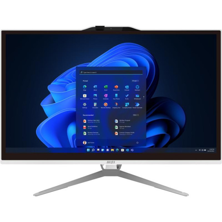 MSI Pro AP222T 13M-046EU Intel® Core? i3 i3-13100 54,6 cm (21.5") 1920 x 1080 pixels Écran tactile PC All-in-One 8 Go DDR4-SDRAM