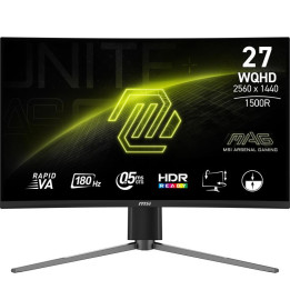 MSI MAG 27CQ6PF écran plat de PC 68,6 cm (27") 2560 x 1440 pixels Wide Quad HD LCD Noir 