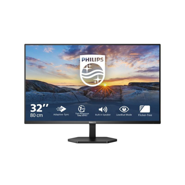 Philips 3000 series 32E1N3100LA/00 écran plat de PC 80 cm (31.5") 1920 x 1080 pixels Full HD LCD Noir 