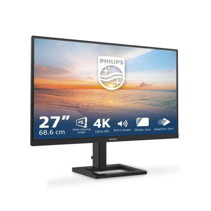 Philips 1000 series 27E1N1800AE/00 écran plat de PC 68,6 cm (27") 3840 x 2160 pixels 4K Ultra HD LED Noir 