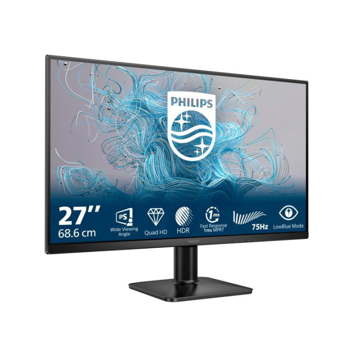 Philips 1000 series 27E2N1500L/00 écran plat de PC 68,6 cm (27") 2560 x 1440 pixels Quad HD LED Noir 