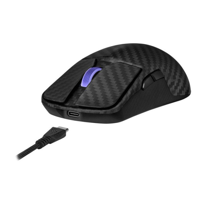 ASUS ROG Harpe Ace Extreme souris Gaming Droitier RF Wireless + Bluetooth + USB Type-A Optique 42000 DPI 