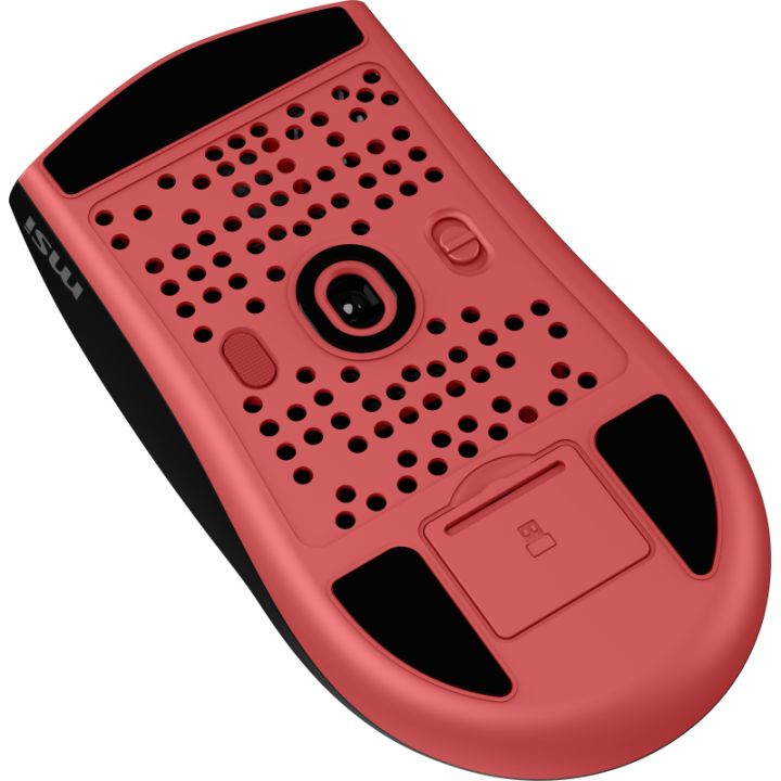 MSI Forge Gm340 Wireless Black souris Gaming Ambidextre RF sans fil + Bluetooth Optique 12000 DPI 