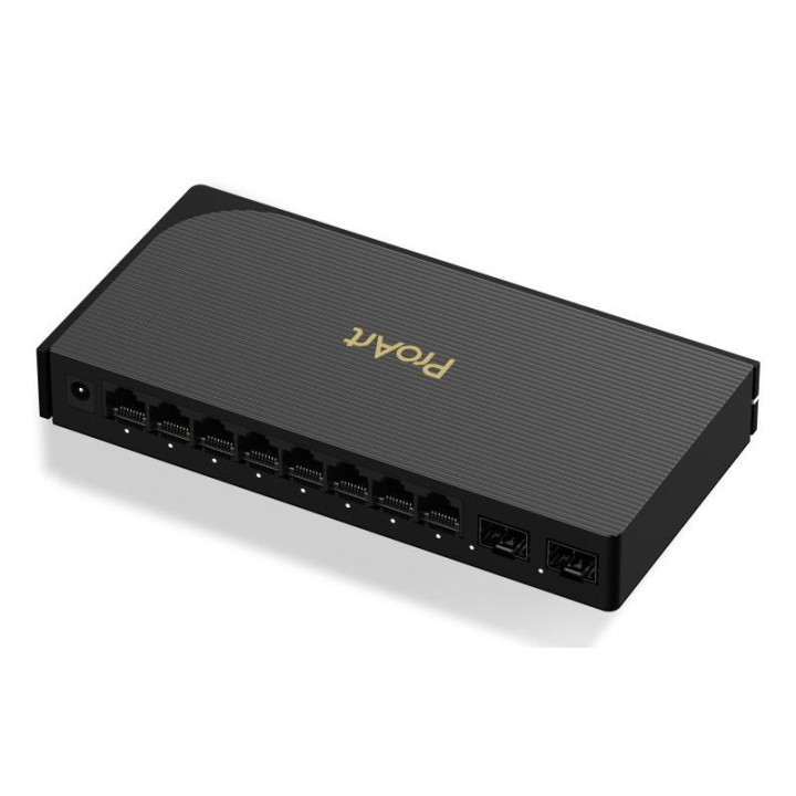ASUS ProArt Switch PQG-U1080 Non-géré 2.5G Ethernet (100/1000/2500) Noir 