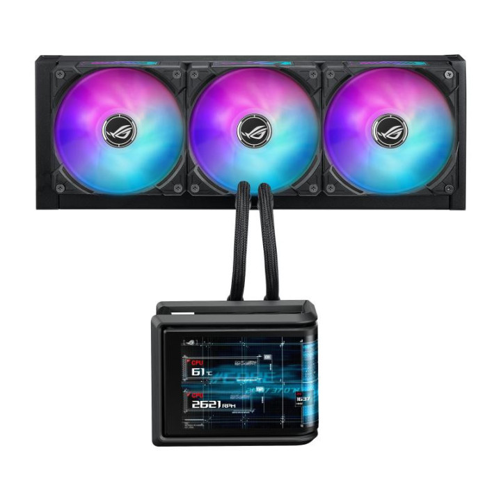ASUS ROG Ryuo IV SLC 360 ARGB Processeur Refroidisseur de liquide tout-en-un 12 cm Noir 