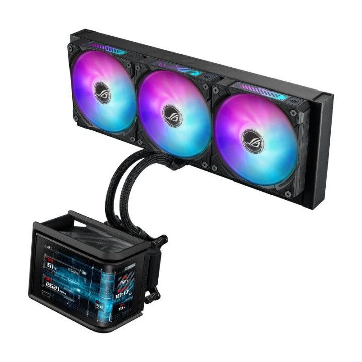 ASUS ROG Ryuo IV SLC 360 ARGB Processeur Refroidisseur de liquide tout-en-un 12 cm Noir 