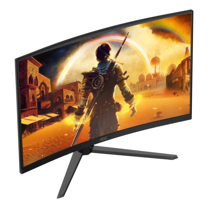 AOC G4 C32G42ZE écran plat de PC 80 cm (31.5") 1920 x 1080 pixels Full HD LED Noir, Rouge 