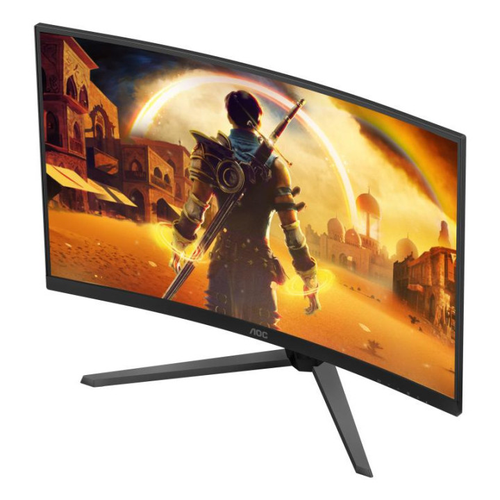 AOC G4 C32G42ZE écran plat de PC 80 cm (31.5") 1920 x 1080 pixels Full HD LED Noir, Rouge 