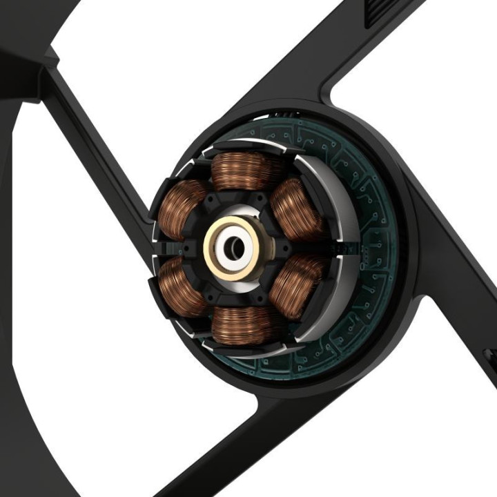 ASUS ProArt PF120 Fan PWM Black Boitier PC Ventilateur 12 cm Noir 1 pièce(s) 