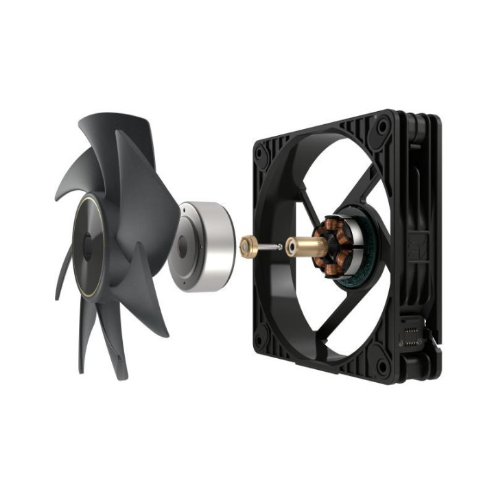ASUS ProArt PF120 Fan PWM Black Boitier PC Ventilateur 12 cm Noir 1 pièce(s) 