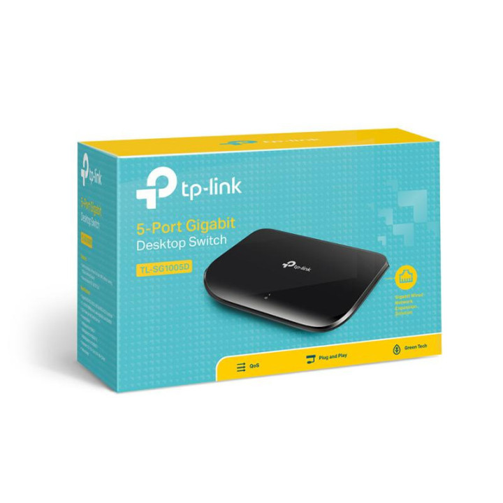 TP-Link TL-SG1005D V6 - Switch de bureau 5 ports Gigabit 
