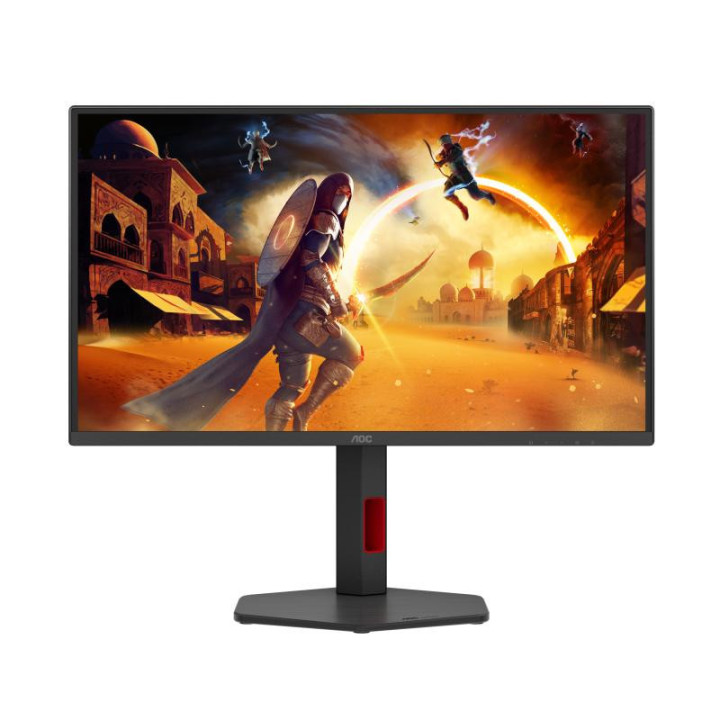 AOC G4 Q25G4SR écran plat de PC 62,2 cm (24.5") 2560 x 1440 pixels Quad HD LED Noir, Rouge 