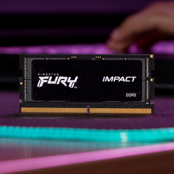 Kingston Technology FURY DDR5 SODIMM Impact PnP CL40 64 Go 5 600 MT/s (Kit de 2) 