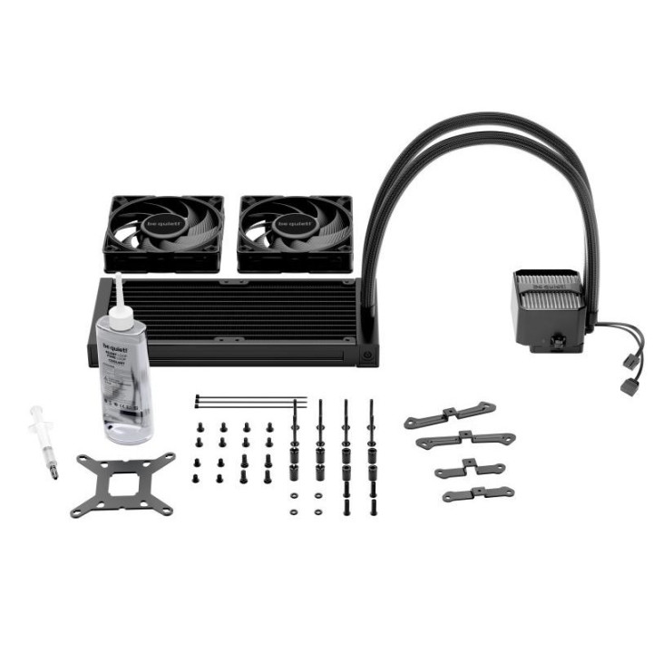 be quiet! Silent Loop 3 240 mm | Système de refroidissement liquide tout-en-un, 240 mm, noir, socket Intel et AMD 